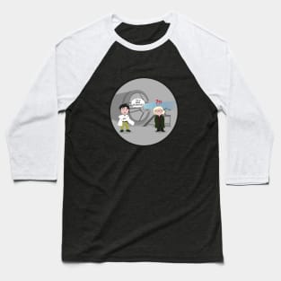 Mad Scientist (12 Monkeys x Steins;Gate) Baseball T-Shirt